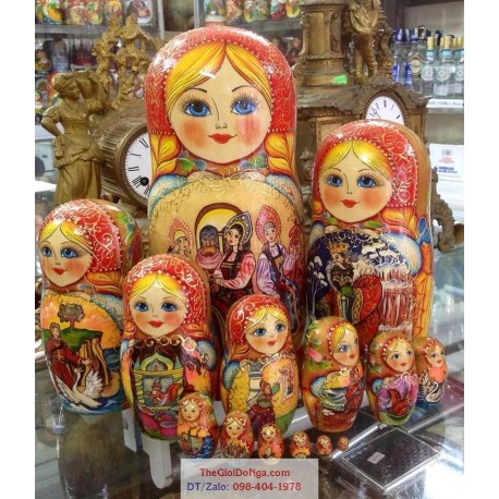 Bup be Matryoshka xach tay Nga